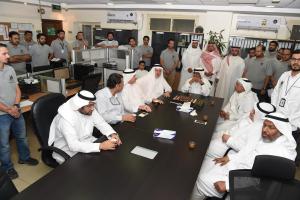 UQU President Meets Saudi Engineers Working in the Grand Mosques Projects